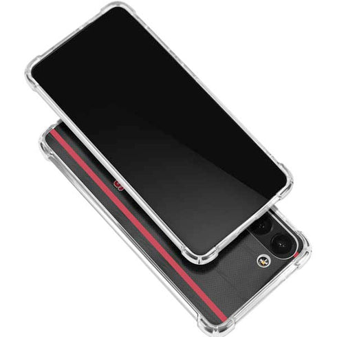 NBA Toronto Raptors Jersey Galaxy S24 FE Clear Case